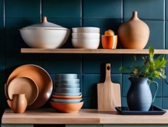 Открытые полки: Эстетика и Функциональность в Современном Интерьере