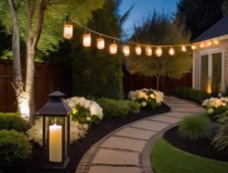 Подвесные фонари: Искусство освещения и оформления вашего сада