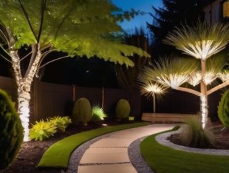 Правильное освещение сада: ключ к безопасности и комфорту в темное время суток