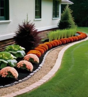 Сад с гармонией: как совместить газон и огородные грядки для эстетического и функционального пространства