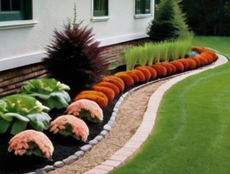 Сад с гармонией: как совместить газон и огородные грядки для эстетического и функционального пространства