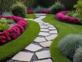 Садовые дорожки для больших садов: искусство планирования и дизайна для гармонии с природой