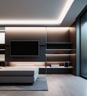 Современное искусство зонирования: как стиль хай-тек преображает интерьер