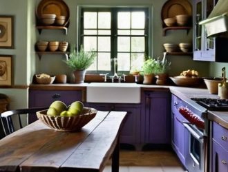Создайте Уютную Кухню в Стиле Прованс: Шарман и Теплота Французского Интерьера