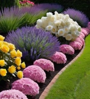 Создание ароматной клумбы: от выбора цветов до их ухода