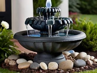 Создание фонтана с подсветкой: пошаговое руководство для вашего сада