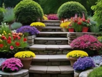 Создание многоуровневых цветников: от идеи до ухода