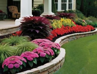 Создание Уникальных Клумб: Искусство Многоуровневого Ландшафтного Дизайна