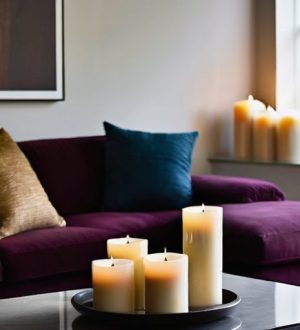 Свечи в интерьере: Искусство создания уюта и красоты через свет и аромат