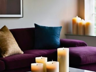Свечи в интерьере: Искусство создания уюта и красоты через свет и аромат