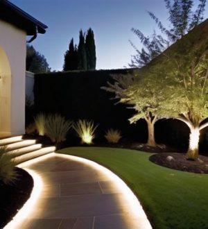 Светодиоды в ландшафтном дизайне: Энергоэффективные решения для красивых пространств