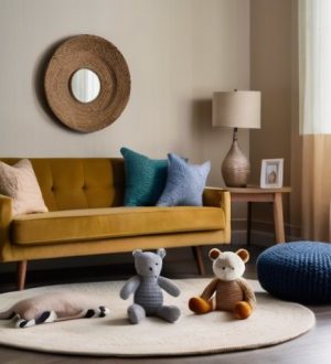 Текстильные игрушки в интерьере: Как добавить уют и стиль в ваш дом