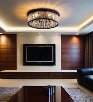 Центральное освещение: как создать атмосферу и стиль в вашей гостиной