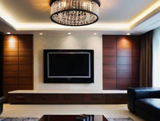 Центральное освещение: как создать атмосферу и стиль в вашей гостиной