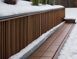 Устойчивость к морозам: Как выбрать материалы и конструкции для долговечных площадок зимой