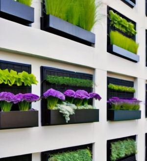 Вертикальные цветники: Как зелень меняет пространство и улучшает жизнь