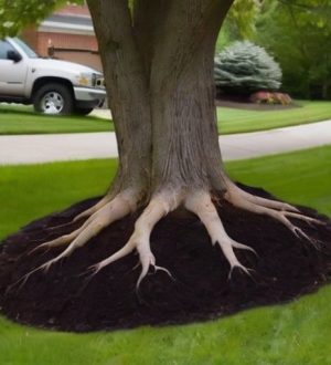 Весеннее мульчирование: Как улучшить здоровье и продуктивность ваших деревьев