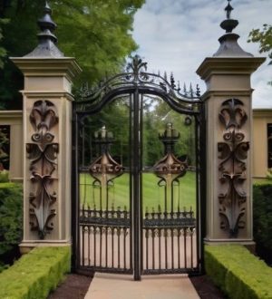 Заборы с историческим шармом: как создать ограждение в старинном стиле