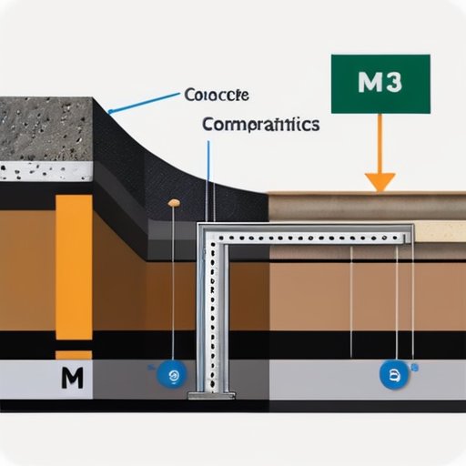 Срез бетонной плиты