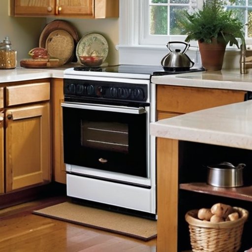 Уютная кухня с признаками мышей: помет, поврежденная упаковка еды и ловушки.