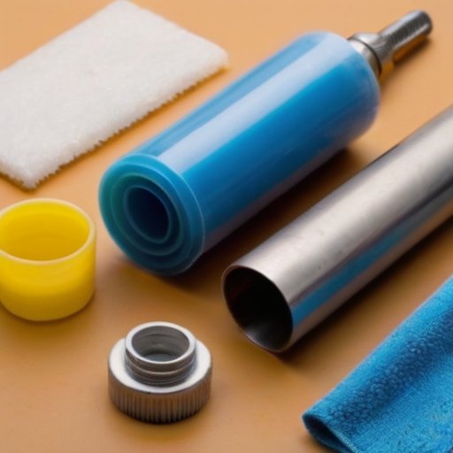 Чистое рабочее место для удаления жидких гвоздей с пластиковых поверхностей.