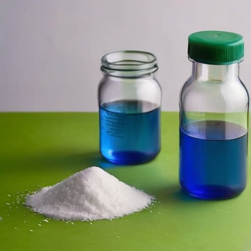 Лабораторная установка для гашения извести с оборудованием, реакцией и защитной экипировкой.