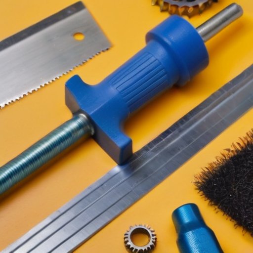 Рабочий стол с инструментами для удаления клея: скребки, химические растворы, тепловая пушка и частично очищенная поверхность.