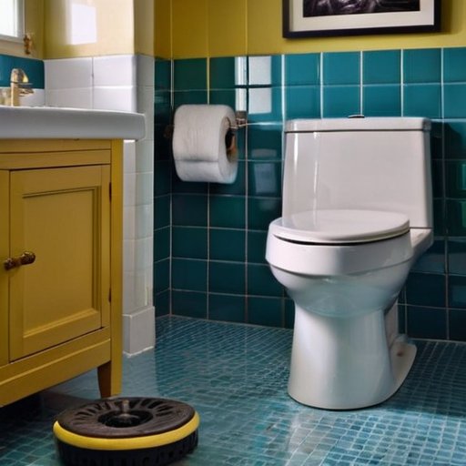 Современная ванная комната: демонтаж настенного унитаза с инструментами и защитным снаряжением.