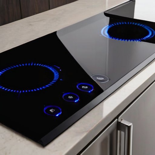 Современная кухня с газовой, электрической и индукционной плитами, уютная атмосфера.