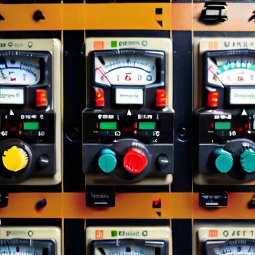 Организованный электрический щит с маркированными автоматами, качественной проводкой и уведомлениями о безопасности.