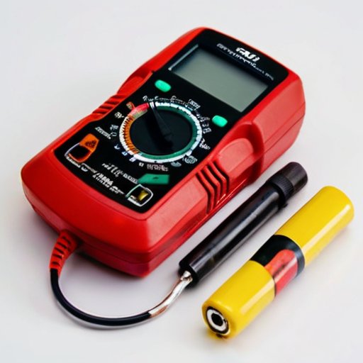 Организованное рабочее место с инструментами для тестирования батарей.