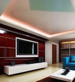 Как выбрать идеальный натяжной потолок для зала: матовые, глянцевые или сатиновые?