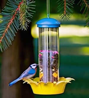 Кормушка для птиц из бутылки: создаем экологичный шедевр своими руками