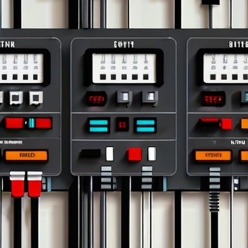 Современная электрическая панель в квартире с аккуратной организацией проводов и автоматов.