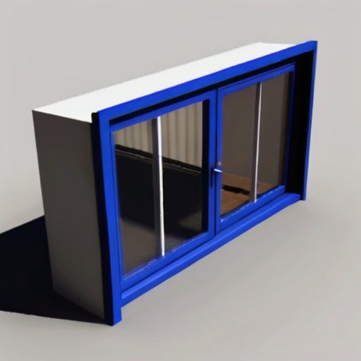 Современное окно с двойным открыванием, одна сторона открыта на ветер, другая закрыта, уютный интерьер с теплым светом и легкой занавеской.