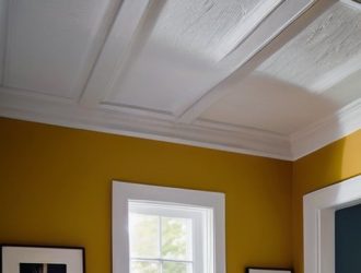 Побелка потолка: как освежить интерьер доступным способом