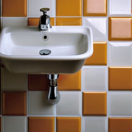 Чистый пол в ванной с аккуратно уложенной плиткой и частично установленным туалетом, рядом инструменты для установки.