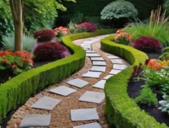 Садовые дорожки своими руками: как создать уютный уголок с минимальными затратами