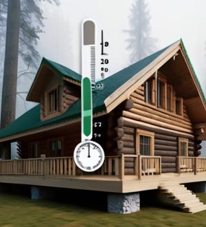 Точка росы: ключ к долговечности деревянных домов из бревна