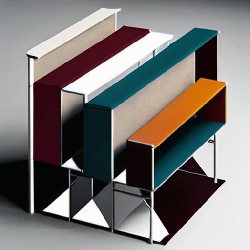 Стильный гардероб с цветными образцами, подчеркивающий интерьерные стили.