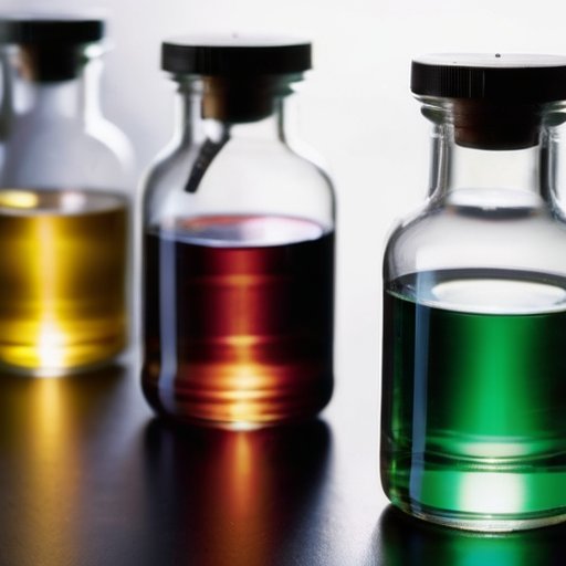 Лаборатория с цветными контейнерами жидкого стекла, термометром, гигрометром и инструментами для нанесения.